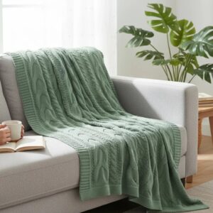 Sofa throw - Knitted throw